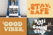 The Modern Groovy Retro Font Bundle, a Handwritten Font by Prestige Artsy Studio (Thumbnail 8 of 9)