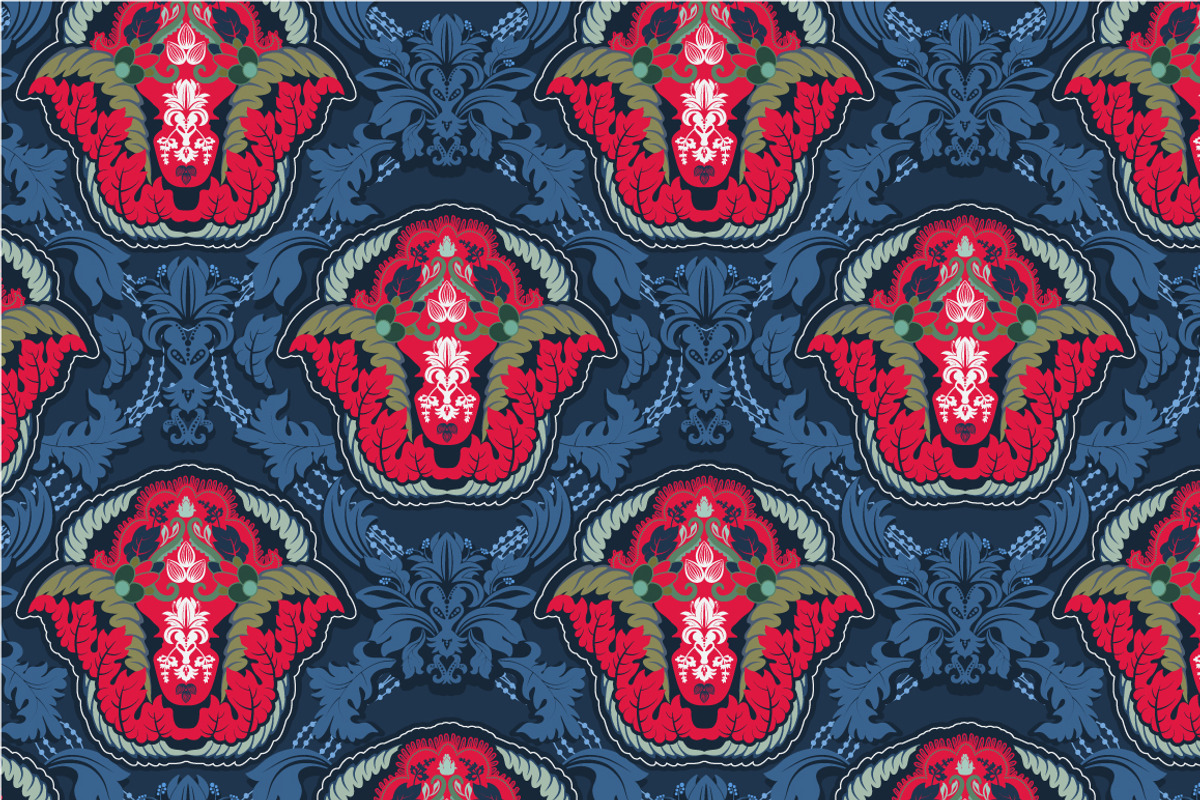 2 Floral Seamless Patterns, a Pattern Graphic by Sunny_Lion (Photo 1 of 2)