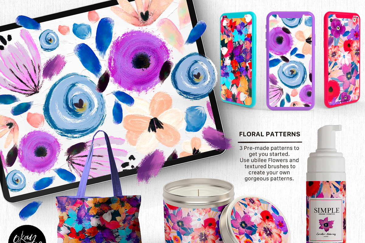 SALE: Jubilee Procreate Brushes, a Brush Add-On by OkayAnnie Designs (Photo 7 of 13)
