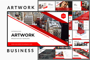 Artwork Business - Creative Keynote, a Presentation Template by Putra Khan