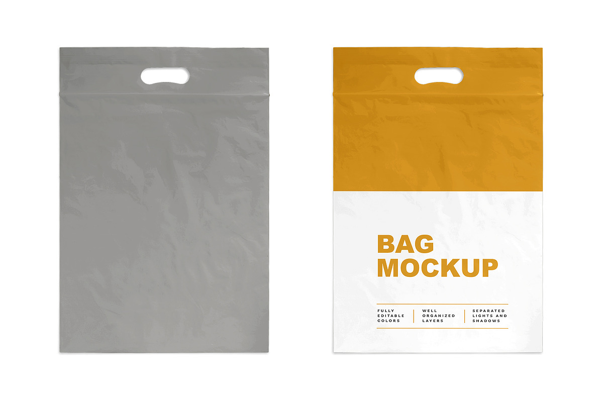 Plastic Bag Mockup, a Product Mockup by Designbuys (Photo 3 of 3)