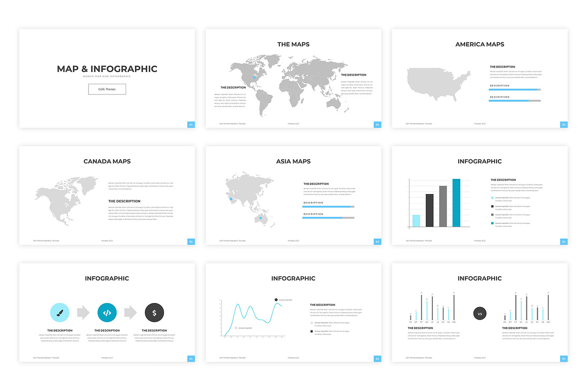 Celik Powerpoint Template, a Presentation Template by kylyman