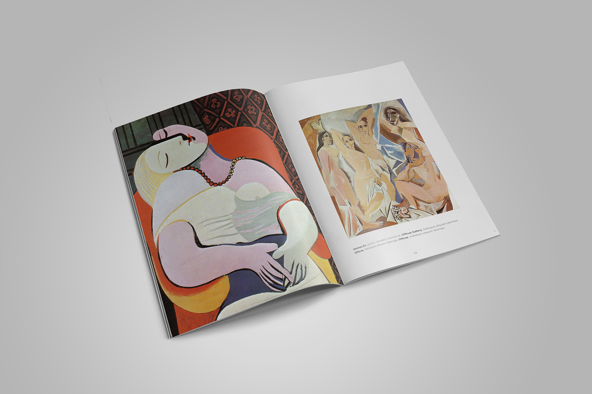 Art Portfolio, a Magazine Template by Bookrak Graphic Design (Photo 11 of 20)