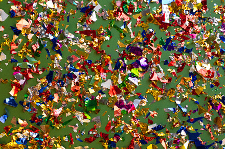Colorful confetti