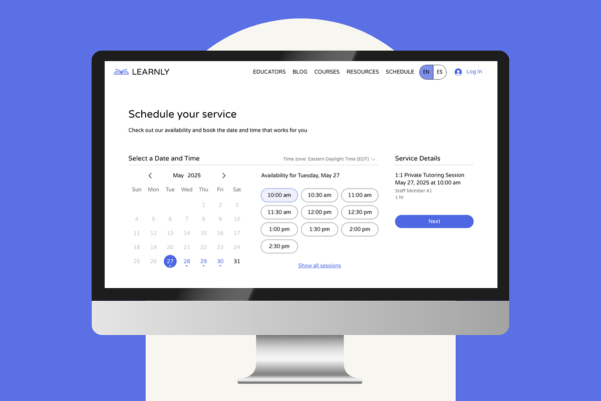 Learnly Wix Template for Educators, a Wix Template by Collette Collabs (Photo 4 of 6)