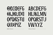 Bioned - Elegant Gothic Serif Font, a Blackletter Font by Imoodev (Thumbnail 5 of 6)