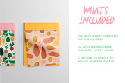 Seasonal Fruits and Vegetables, a Food Illustration by iliveinoctober (Thumbnail 3 of 7)