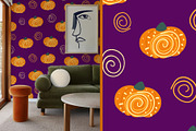 Halloween light clipart & patterns, a Seasonal Illustration by Carpet Tapete Pretzel (Thumbnail 9 of 14)