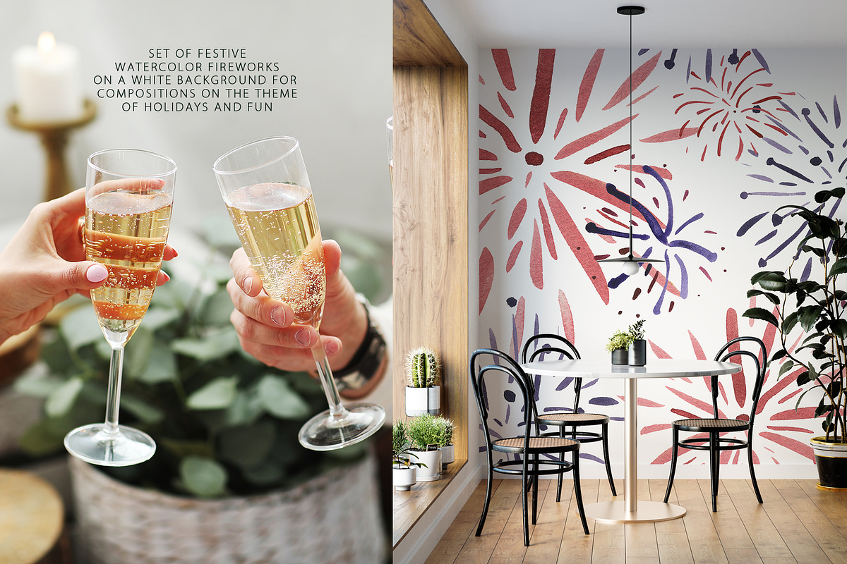 Watercolor Firecracker, a Decorative Illustration by Design X0 (Photo 9 of 10)