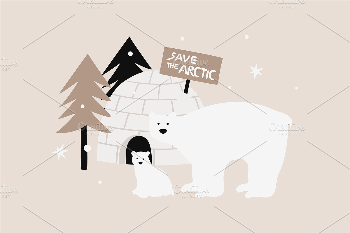 Arctic Animals Illustration, an Animal Illustration by Jump Studio (Photo 4 of 10)
