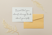 Samanta Caroline | Script Font, a Handwritten Font by Scratchones (Thumbnail 5 of 8)