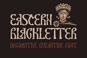 Eastern Blackletter – Byzantine Font, a Blackletter Font by kaer_shop (Thumbnail 1 of 12)
