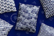 Japanese Vector Patterns & Elements, a Pattern Graphic by Julie&Taily (Thumbnail 3 of 24)