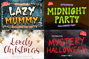 44 Fonts Mega Bundle, a Handwritten Font by Brown Cupple (Thumbnail 5 of 12)