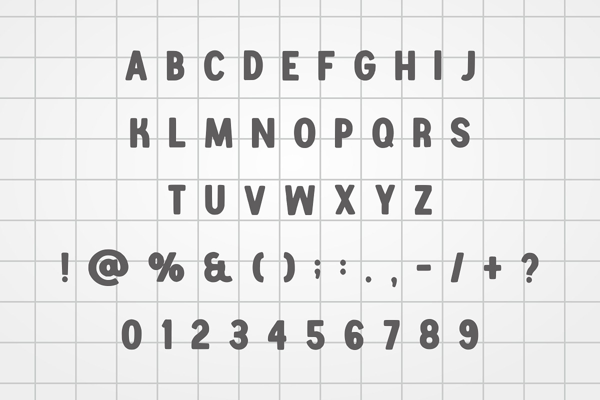 Welcome December, a Font by Limited.studio (Photo 5 of 6)