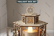 Christmas Candle Holder with Lid, a Graphic by AtacanDigital (Thumbnail 15 of 16)