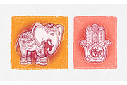 Ethnic Style Design Elements, an Illustration by Teneresa (Thumbnail 2 of 5)