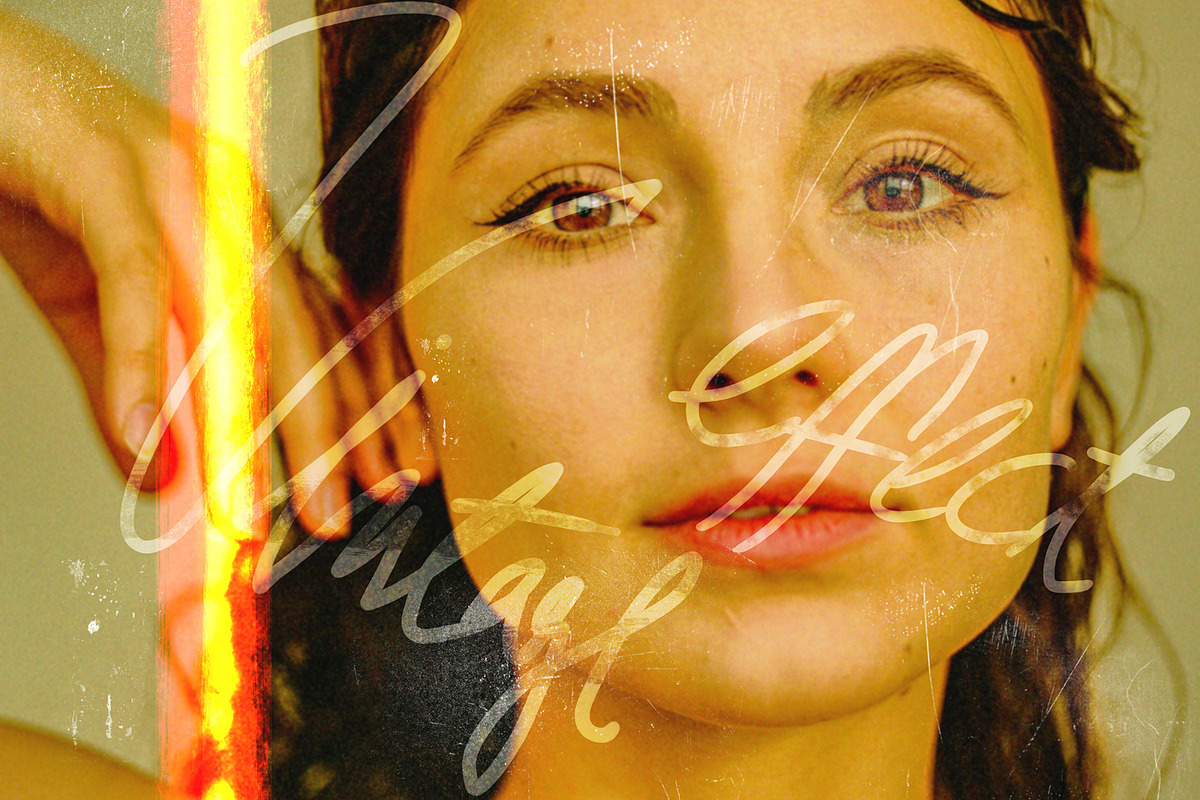 Old photo effect with light leaking, a Texture Graphic by Drawwell (Photo 4 of 5)