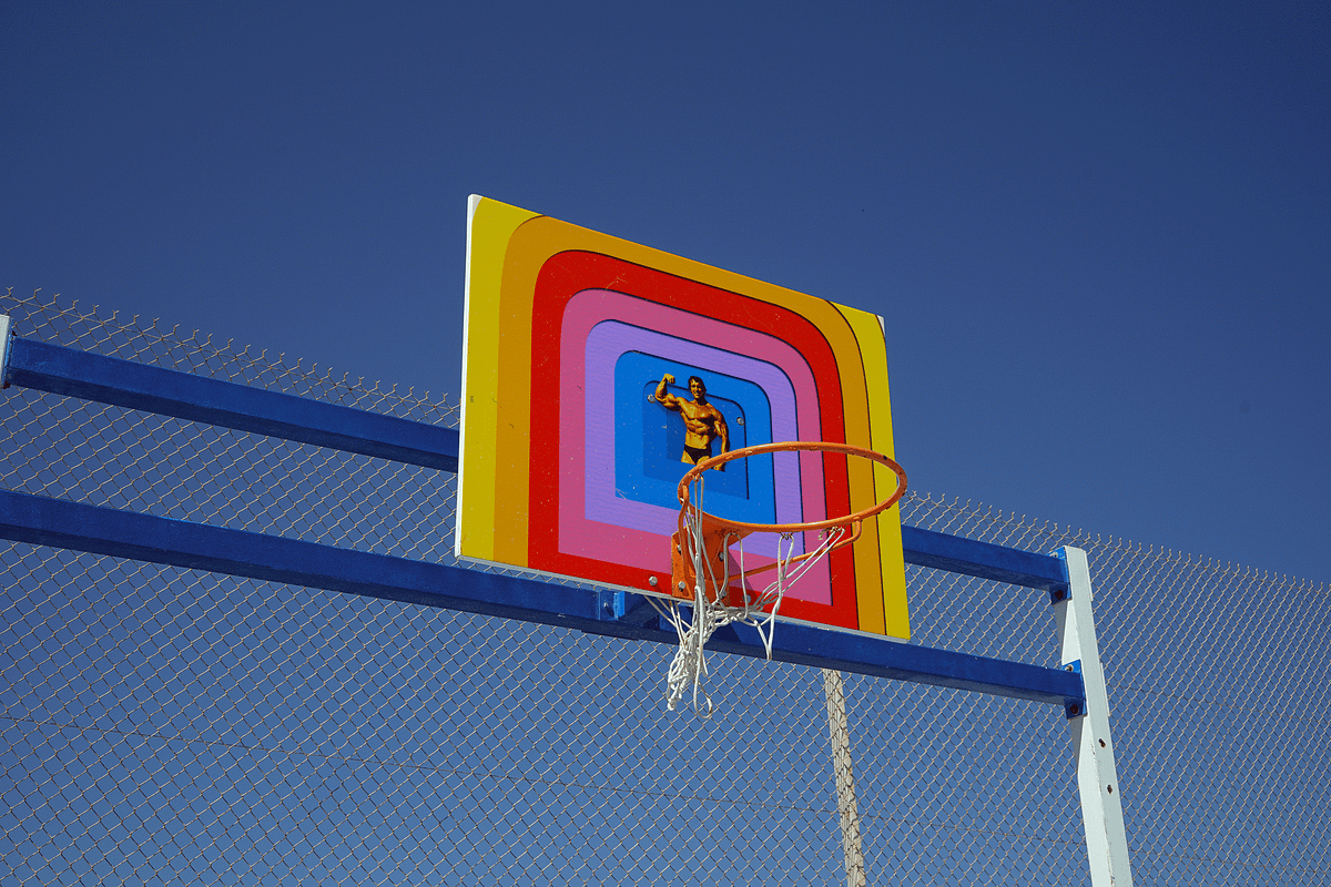 POSTER BASKET BALL MOCKUP, a Print Template by Le Studio Mockup (Photo 4 of 9)