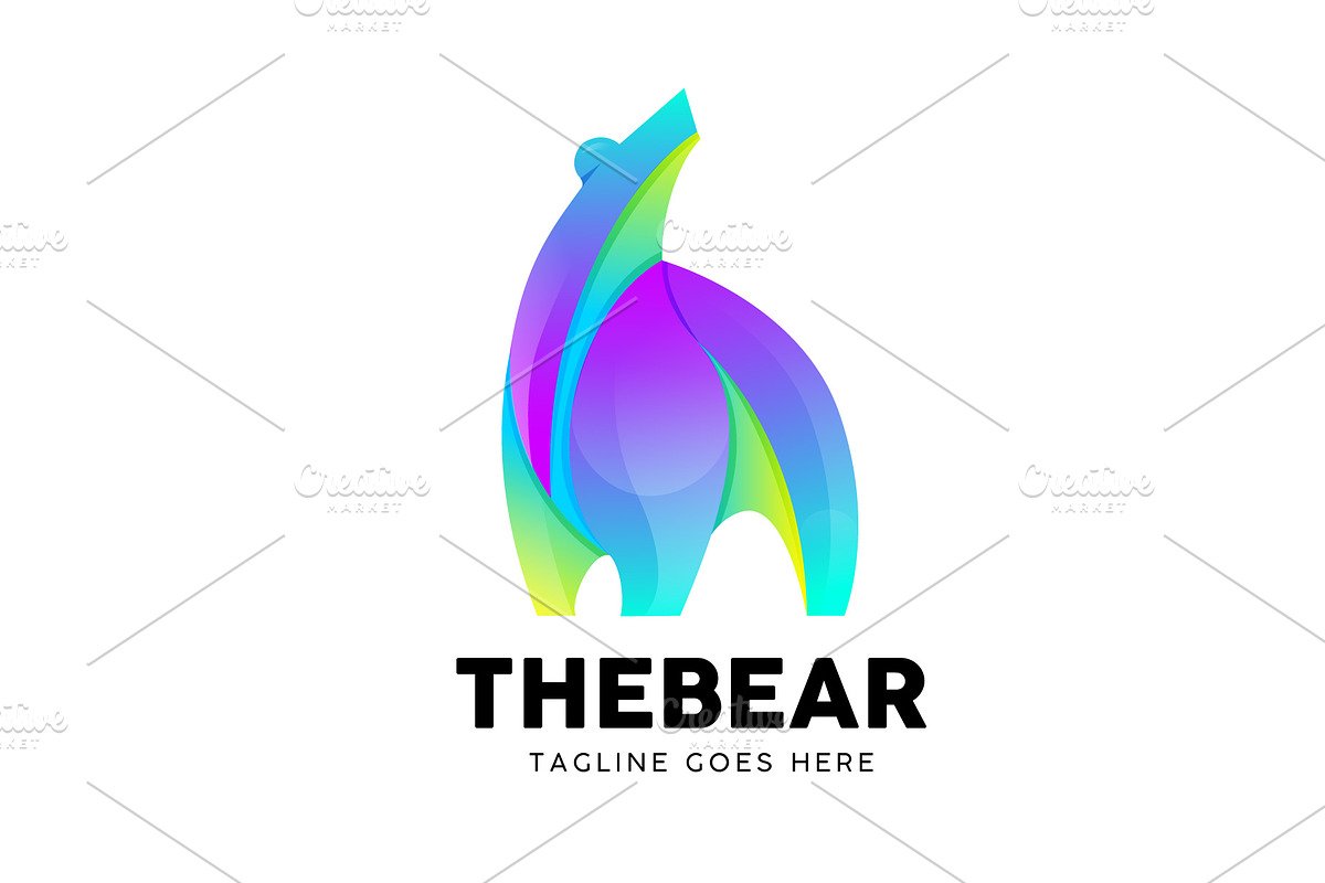 The Bear Logo, a Branding & Logo Template by Mariyana