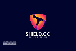 Shield Gradient Colorful Logo, a Branding & Logo Template by ivan_artnivora