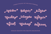 NCL Kerih Moady - Retro Groovy, a Serif Font by Enxyclo Studio (Thumbnail 3 of 15)
