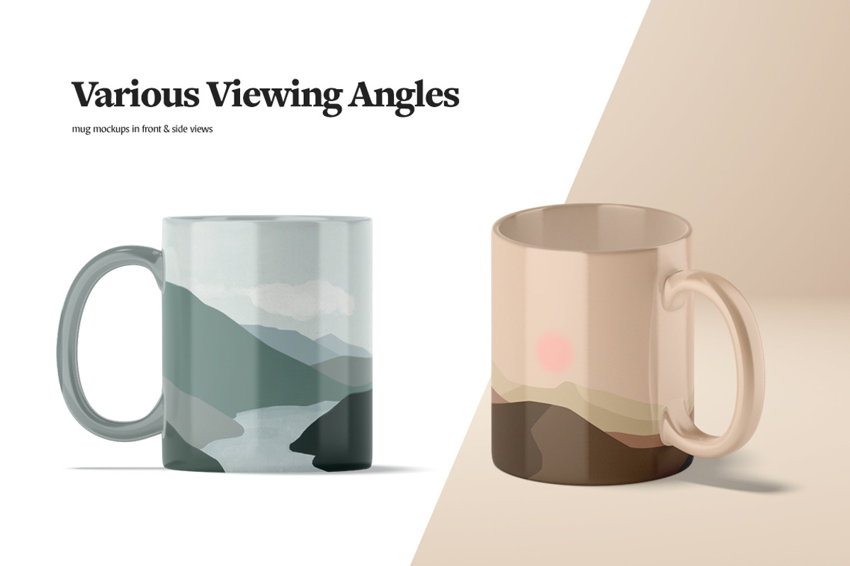 C-Handle Mug Animated Mockup 11oz, a Cups & Container Mockup by rebrandy (Photo 3 of 13)
