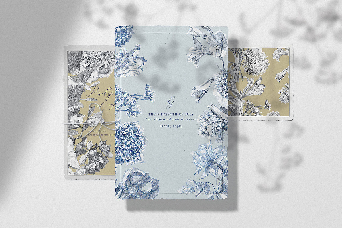 Toile Fleurie, Pattern & Motifs!, a Pattern Graphic by TSTUDIO (Photo 5 of 11)