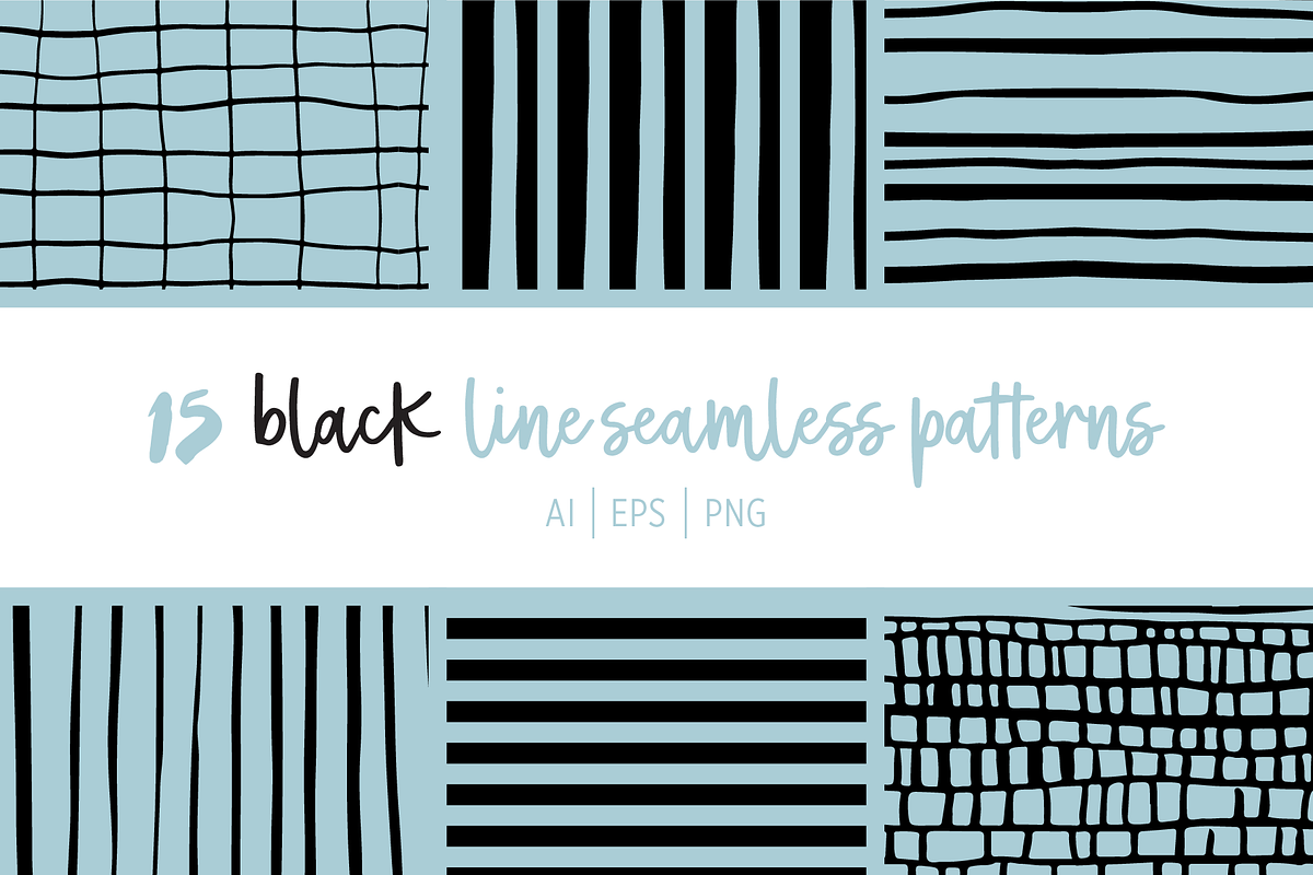 Simply Lines, a Pattern Graphic by Suphansa (Photo 8 of 9)