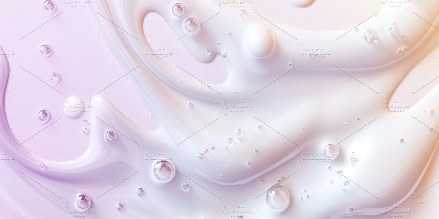 Abstract frothy foam pattern with bu, a Photo by Dvoevnore photos