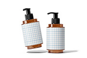 Cosmetic Pump Bottle Mockup, a Packaging Mockup by Akebareee (Thumbnail 3 of 3)