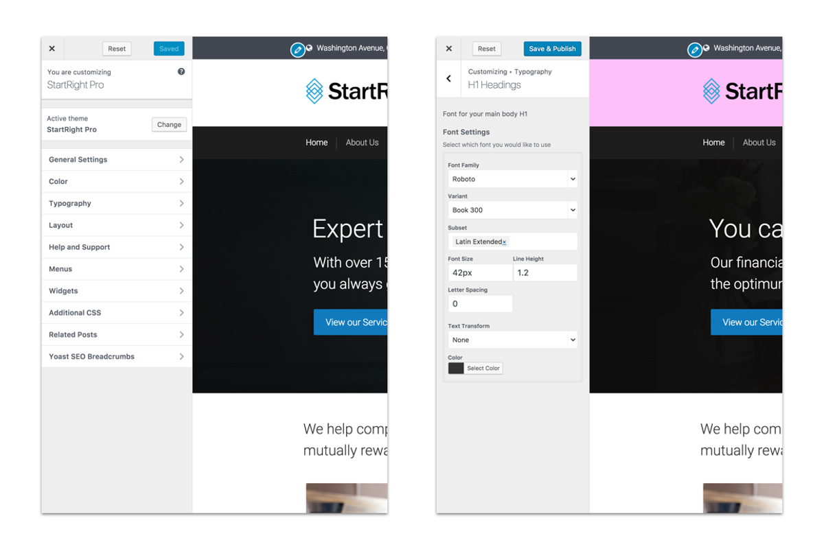 StartRight Pro - WordPress Theme, a WordPress Template by Create and Code (Photo 4 of 5)