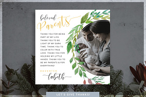 BOTANIC BLESSINGS Insta Graphics Set