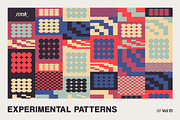 Experimental Geometric Patterns V01, a Pattern Graphic by dvtchk (Thumbnail 2 of 5)