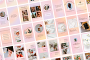 50 Pink Instagram Gradient Stories, a Social Media Template by Studio K (Thumbnail 3 of 8)