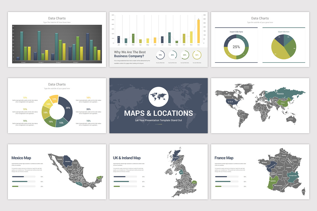 Power Edge PowerPoint Template, a Presentation Template by SlideOne (Photo 39 of 42)