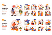 Bundle Concept Vector Illustrations, a Templates & Theme by alexdndz (Thumbnail 6 of 20)