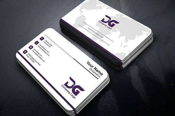 Company Branding Business Card PSD preview 7