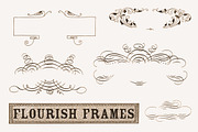 Antique Graphic Elements Brushes, a Brush Add-On by Blue Line Design (Thumbnail 4 of 8)
