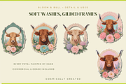 Bloom & Bull Taurus Clipart 64, an Object Graphic by Jakayla Digital Co (Thumbnail 4 of 10)