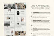 Wix Website Template Photography, a Wix Template by Branding Babe Co. (Thumbnail 3 of 10)