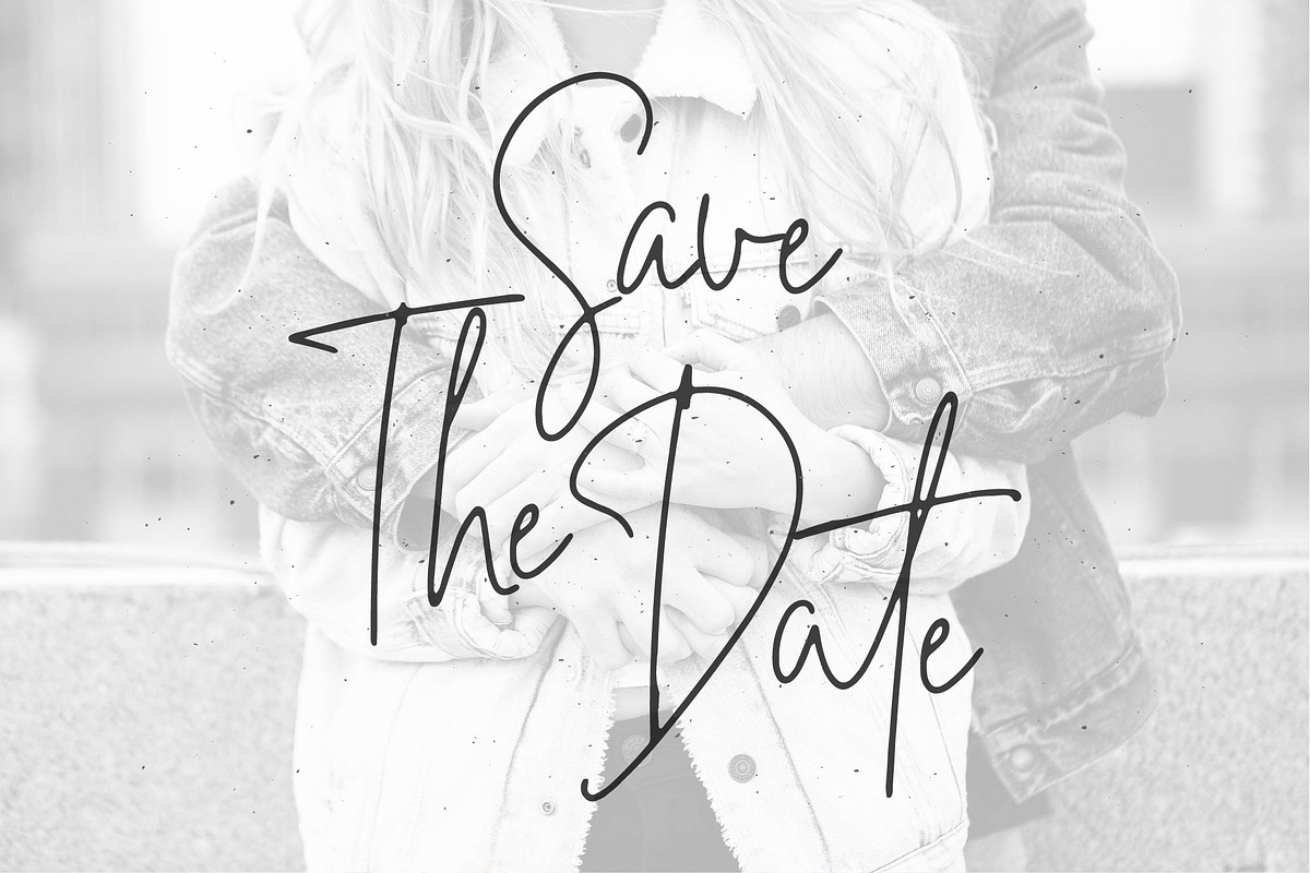 Sarah Avery -Modern Script, a Script Font by Renata Chizhikova (Photo 12 of 13)