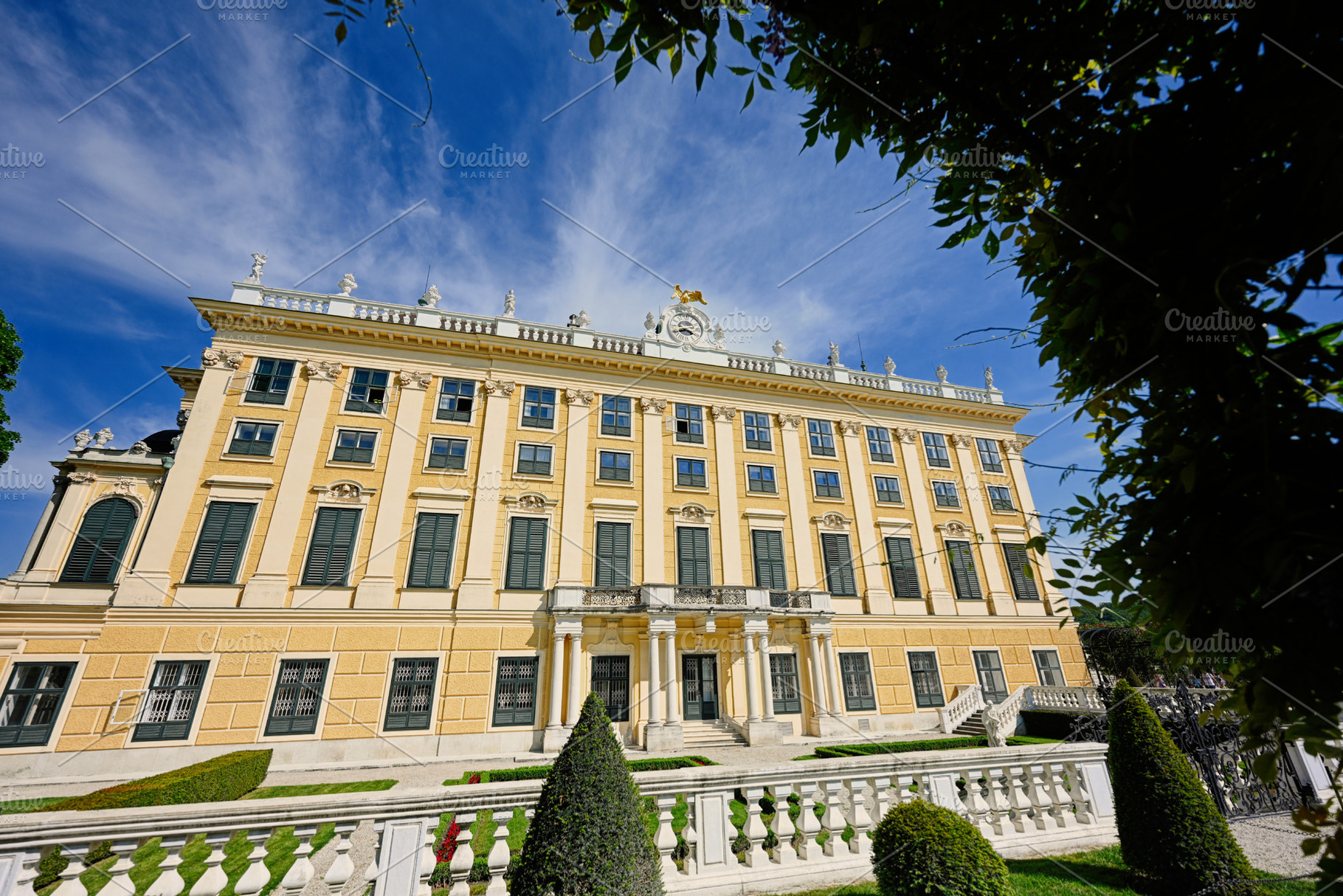 Famous Schonbrunn Palace in Vienna, Austria., a Person Photo by AS photostudio