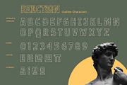 Reliction - Display Font, a Script Font by Alpaprana (Thumbnail 8 of 10)