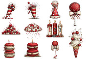 Whimsical Birthday Clipart, an Illustration by Designworld (Thumbnail 4 of 8)