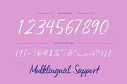 Bomqagi Brush - Script Logo Font, a Handwritten Font by Nirmana Visual (Thumbnail 8 of 10)