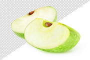 Slices of green apple, an Object Graphic by Fruits+Veggies (Thumbnail 3 of 9)