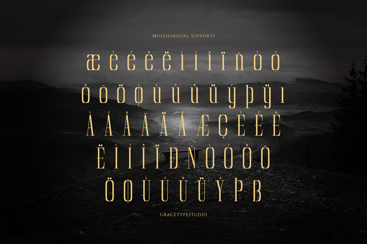 Reqaela | Display Serif Font, a Serif Font by gracetype_studio (Photo 11 of 12)