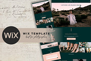 Wix Photography Website Template, a Wix Template by Design House (Thumbnail 1 of 10)