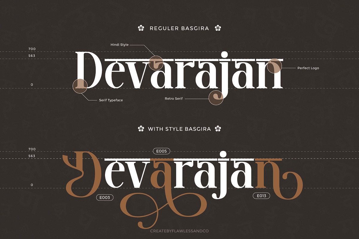 Basgira - Modern Hindi Font, a Font by Flawless And Co (Photo 5 of 10)